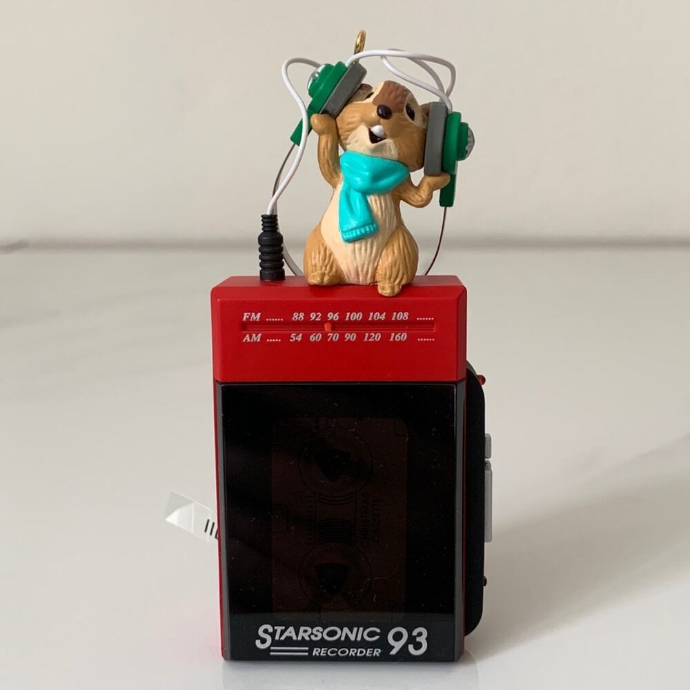 1993 Hallmark Magic Walkman Ornament